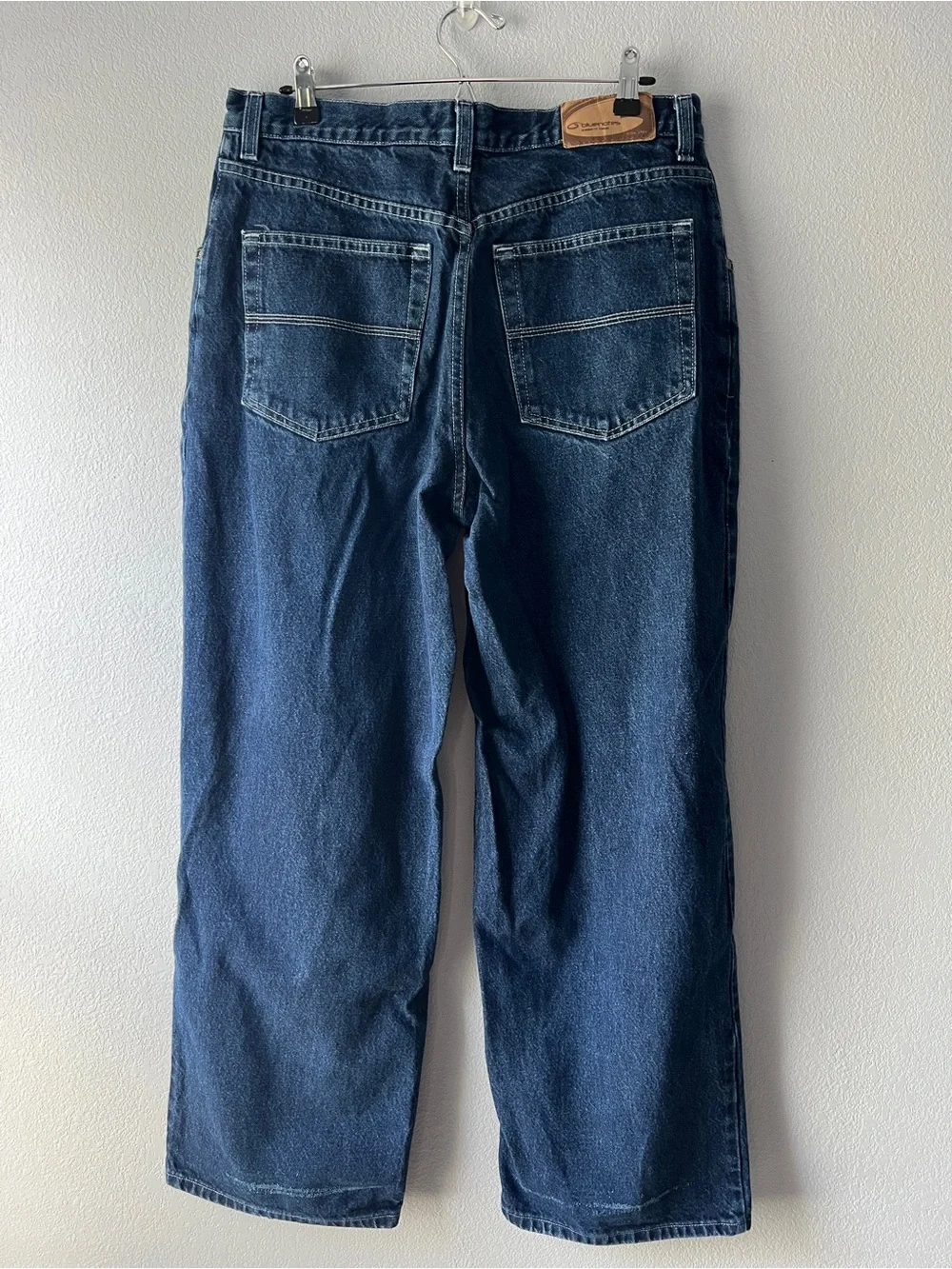 Vintage 90s Bluenotes Mens 36x32 Wide Leg Baggy Y2K Jeans Skater Made Canada